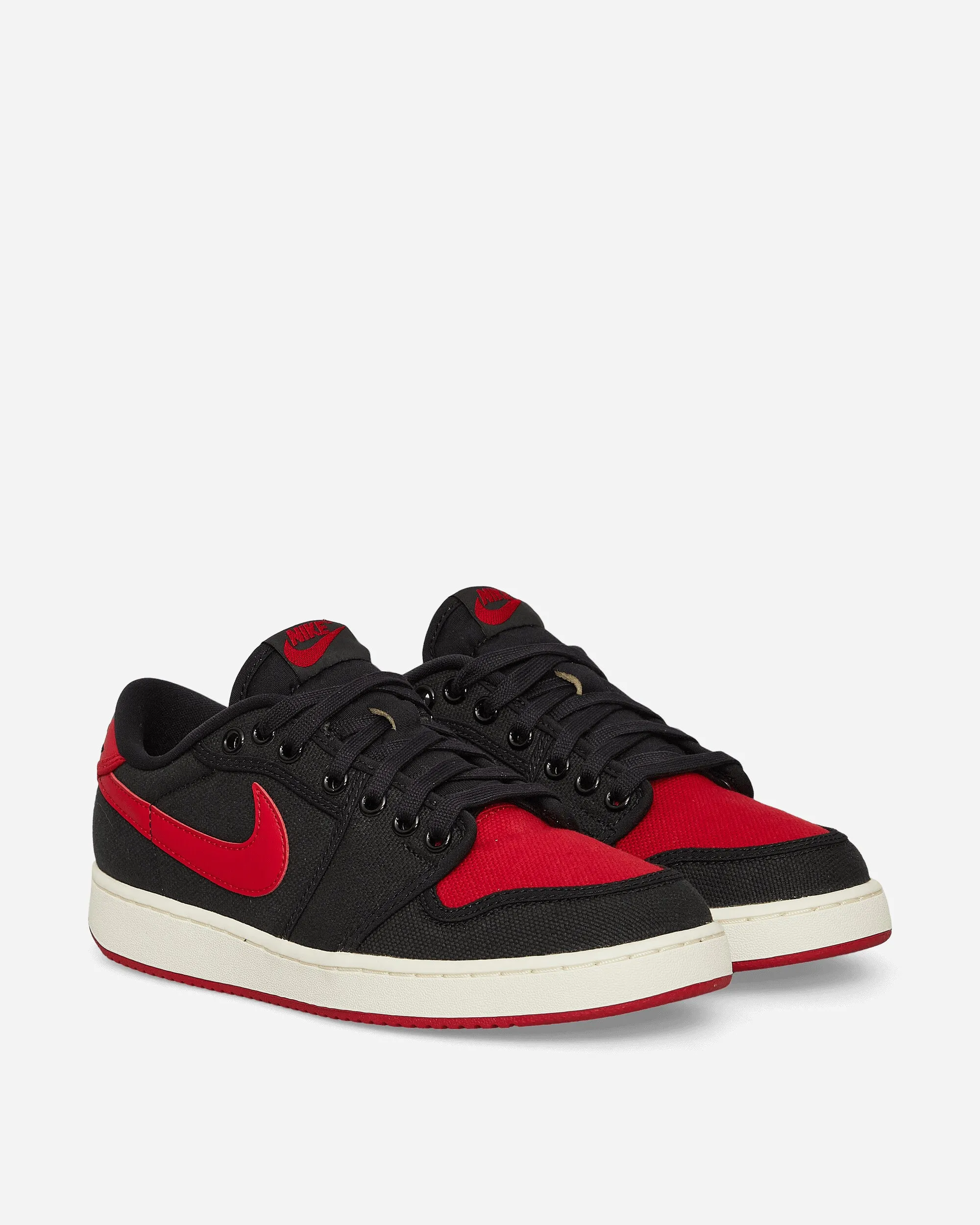 AJKO 1 Low Sneakers Black / Varsity Red