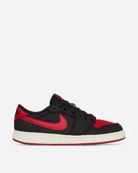 AJKO 1 Low Sneakers Black / Varsity Red