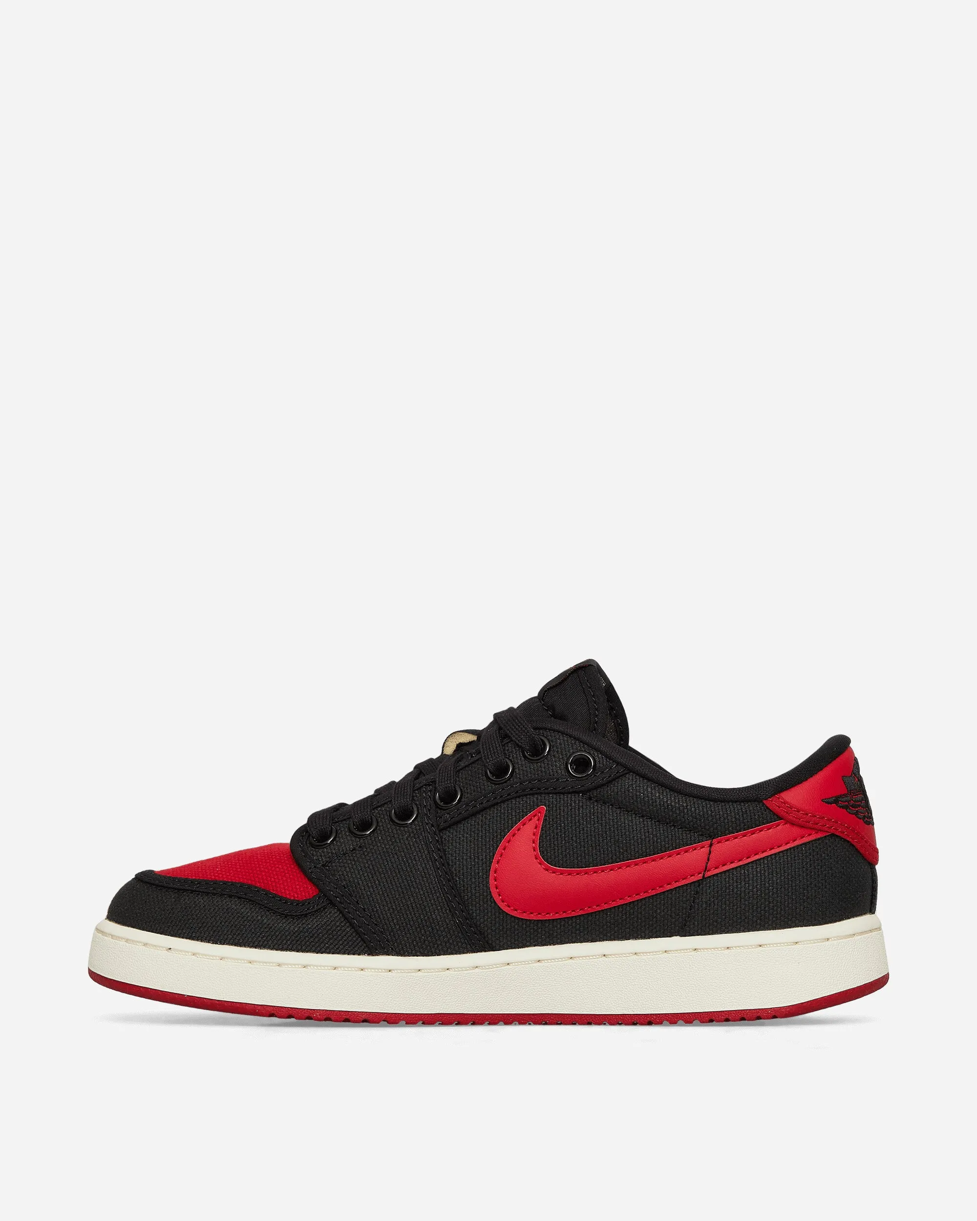 AJKO 1 Low Sneakers Black / Varsity Red