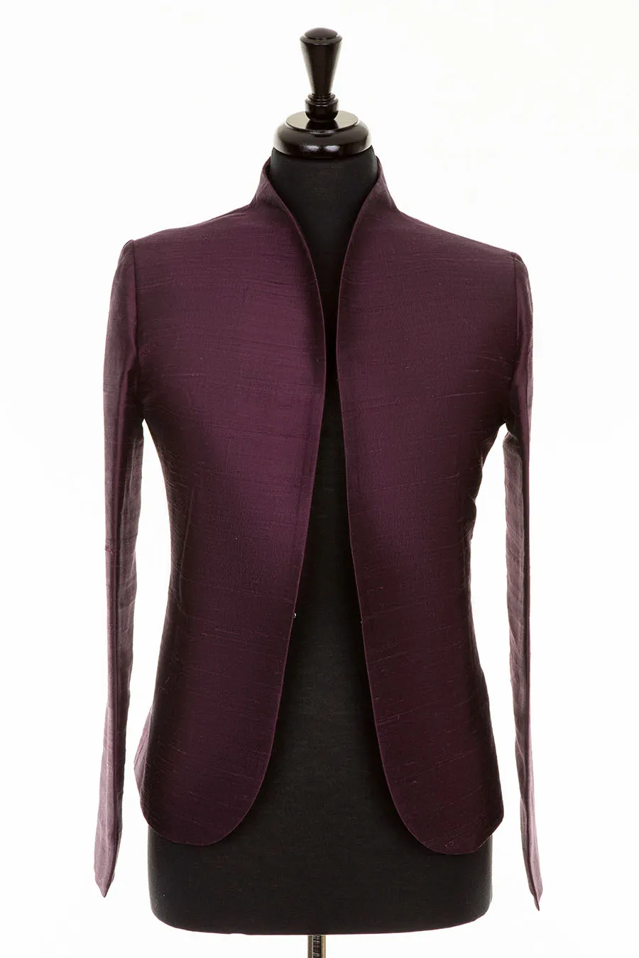 Anya Jacket in Aubergine