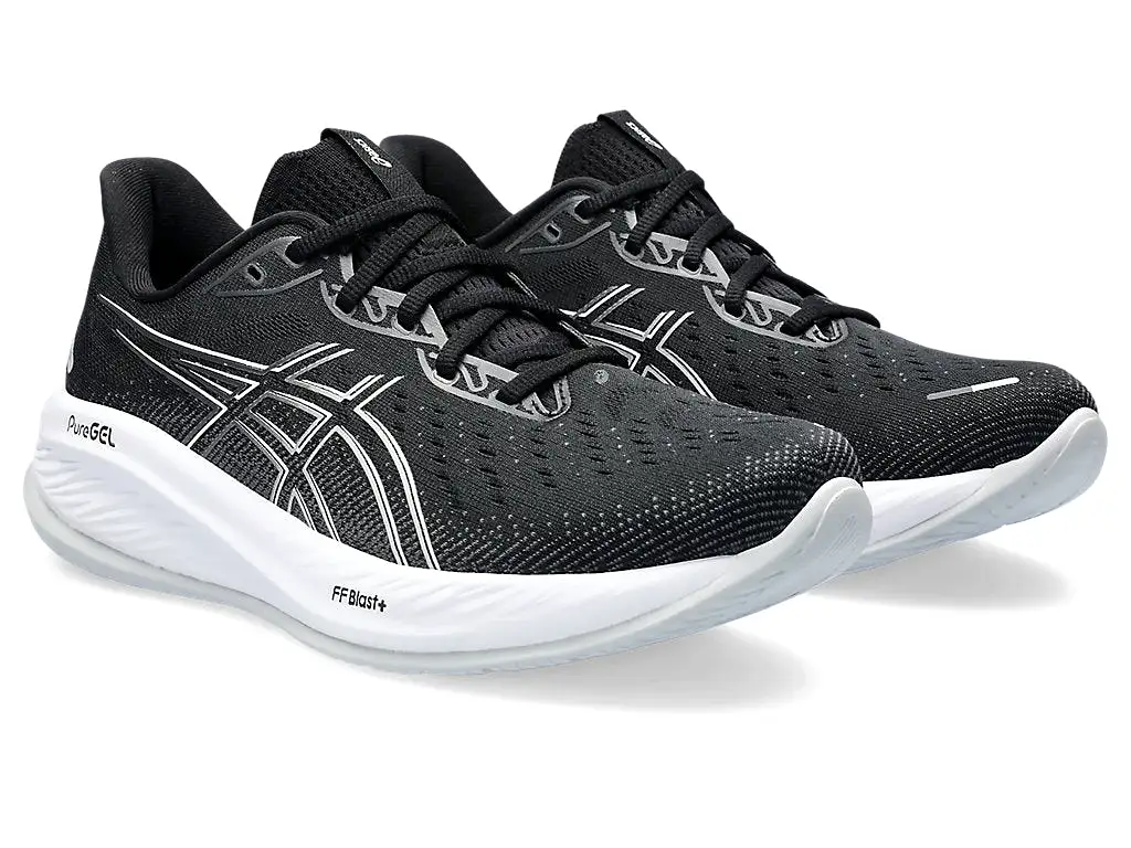 ASICS MEN'S GEL CUMULUS 26 (4E EXTRA WIDE) BLACK/SILVER