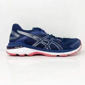 Asics Womens GT 2000 7 1012A147 Blue Running Shoes Sneakers Size 8.5