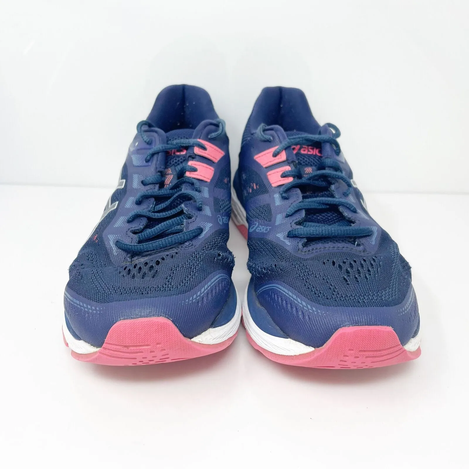 Asics Womens GT 2000 7 1012A147 Blue Running Shoes Sneakers Size 8.5