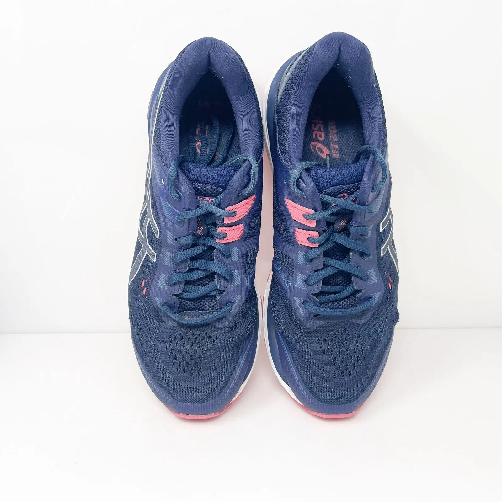 Asics Womens GT 2000 7 1012A147 Blue Running Shoes Sneakers Size 8.5