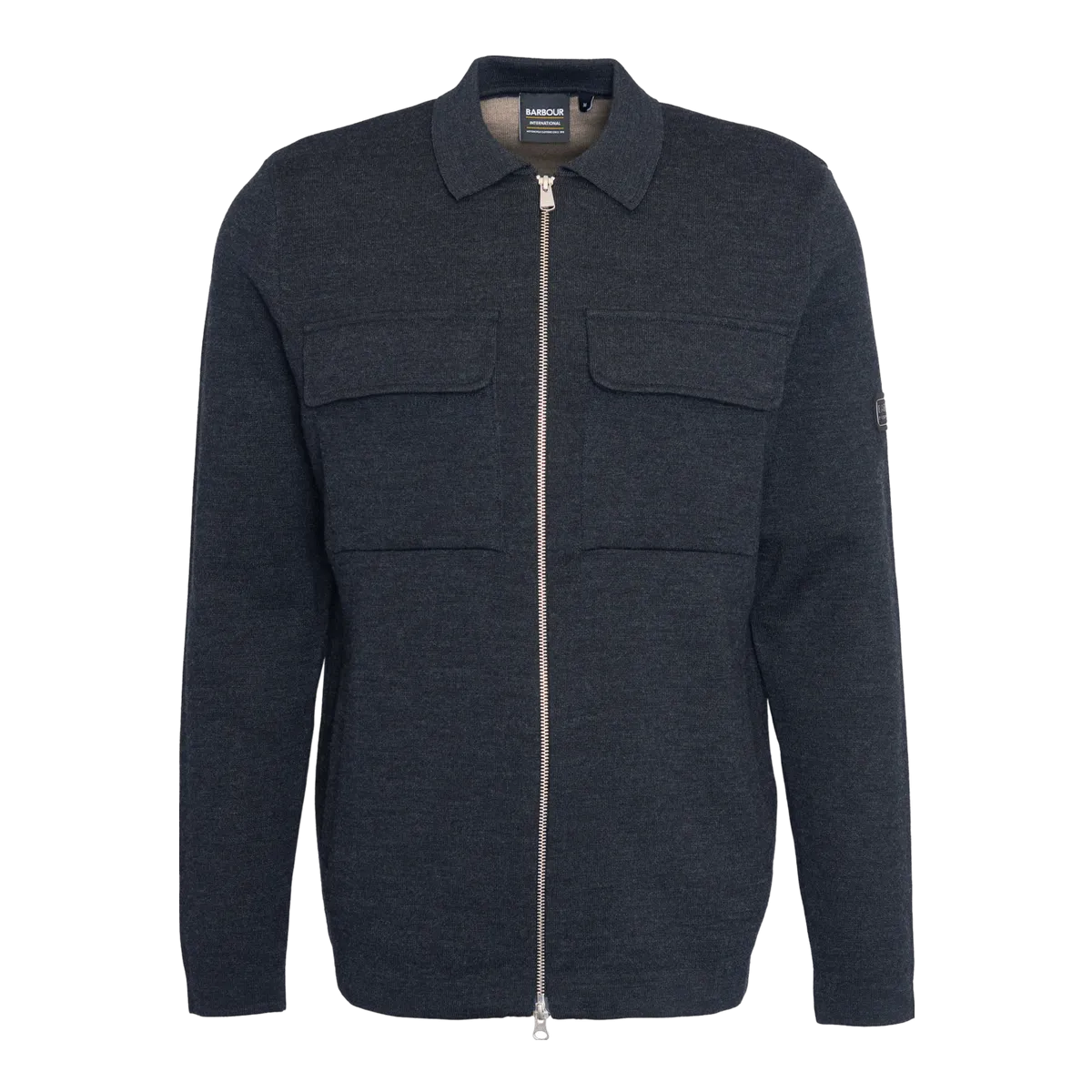 Barbour International Burley Zip Through Cardigan