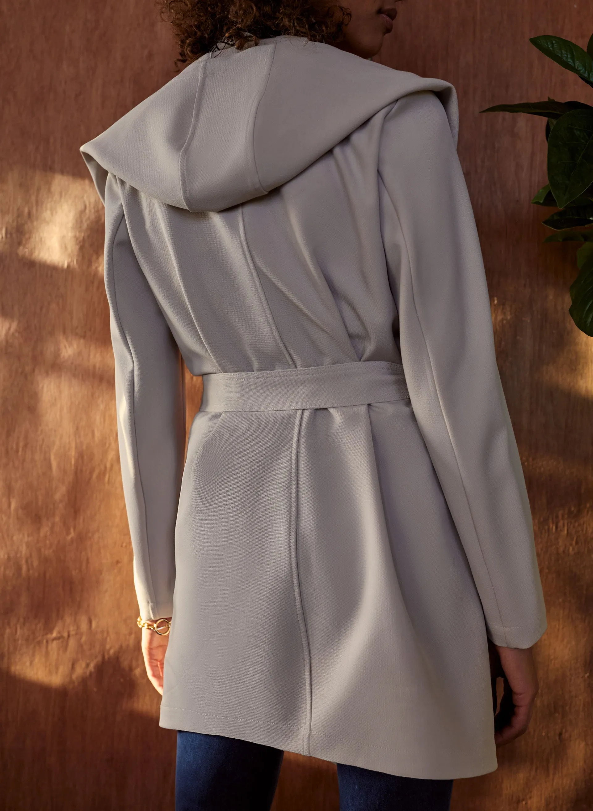 Belted Wrap Coat