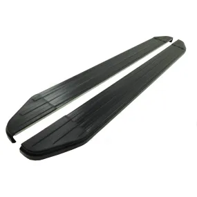 Black Raptor Side Steps Running Boards for Volkswagen Tiguan 2012-2015