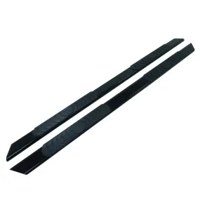 Black Sonar Side Steps Running Boards for Toyota Hilux Double Cab 2016+