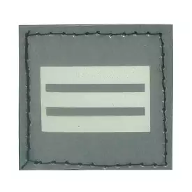 BLUE GLOW IN THE DARK RANK PATCH - CAPTAIN