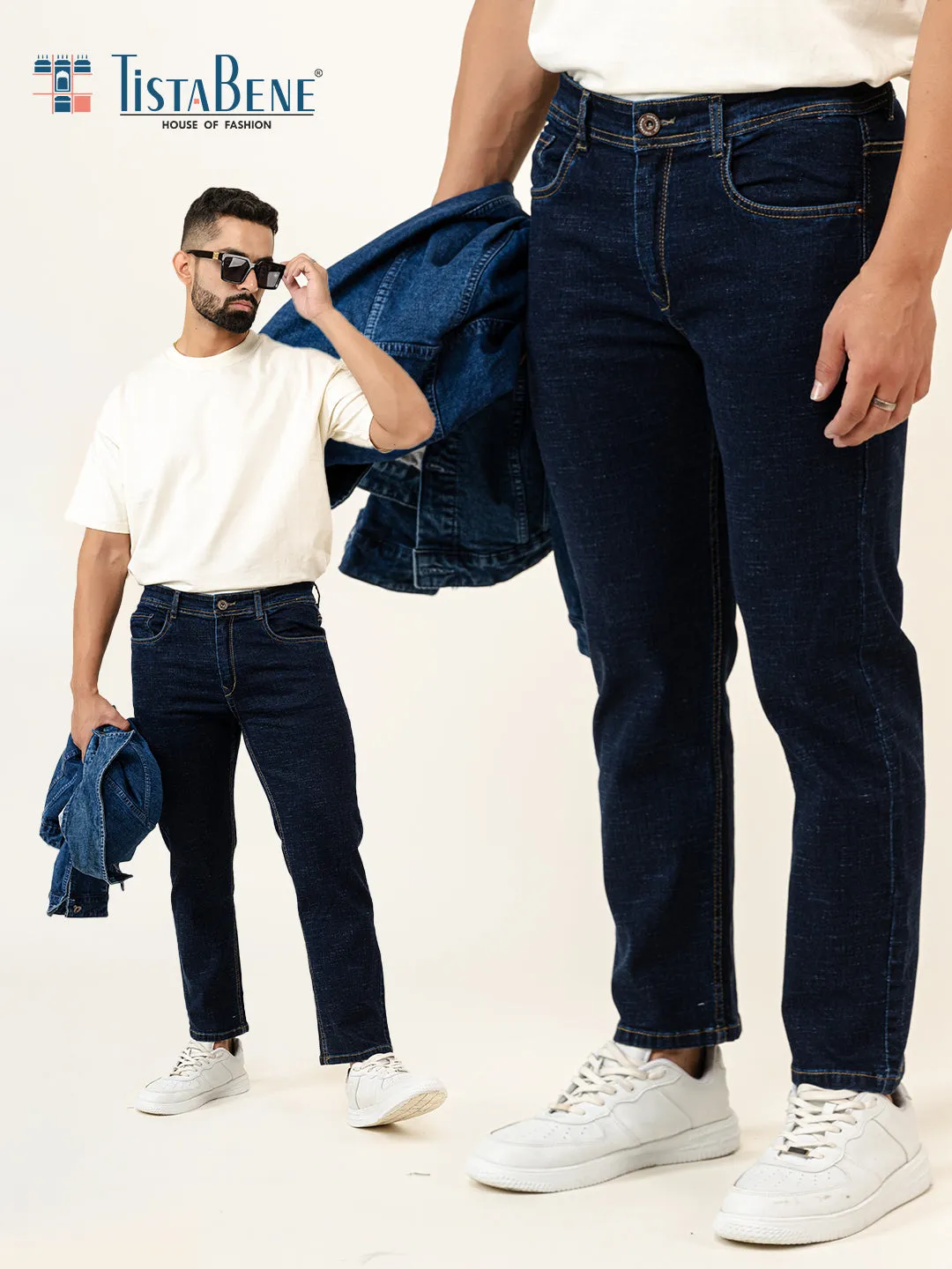 Blue Slim Fit Denim Jeans