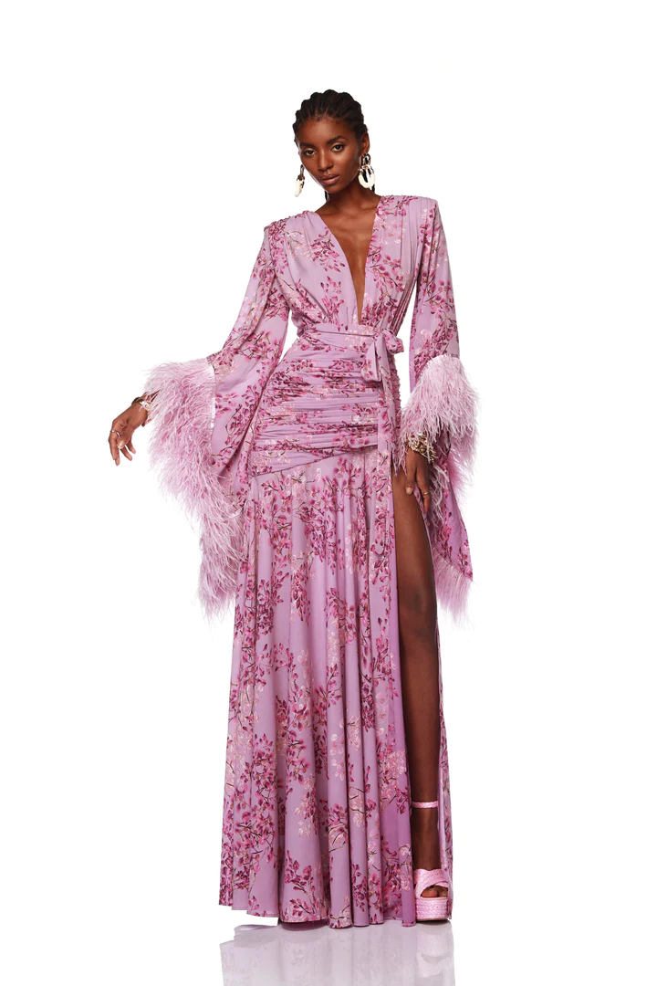 Bronx and Banco Geisha Lilac Gown