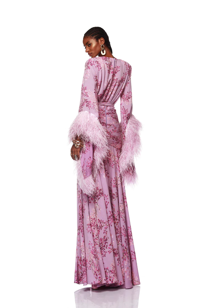 Bronx and Banco Geisha Lilac Gown