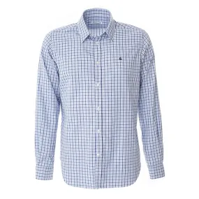 BRUSHED COTTON SHIRT PALE BLUE