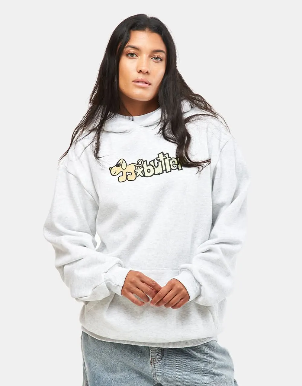 Butter Goods Pooch Pullover Hoodie - Ash