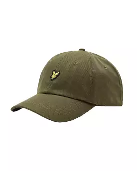 Cappello Baseball Cap Olive Lyle And Scott