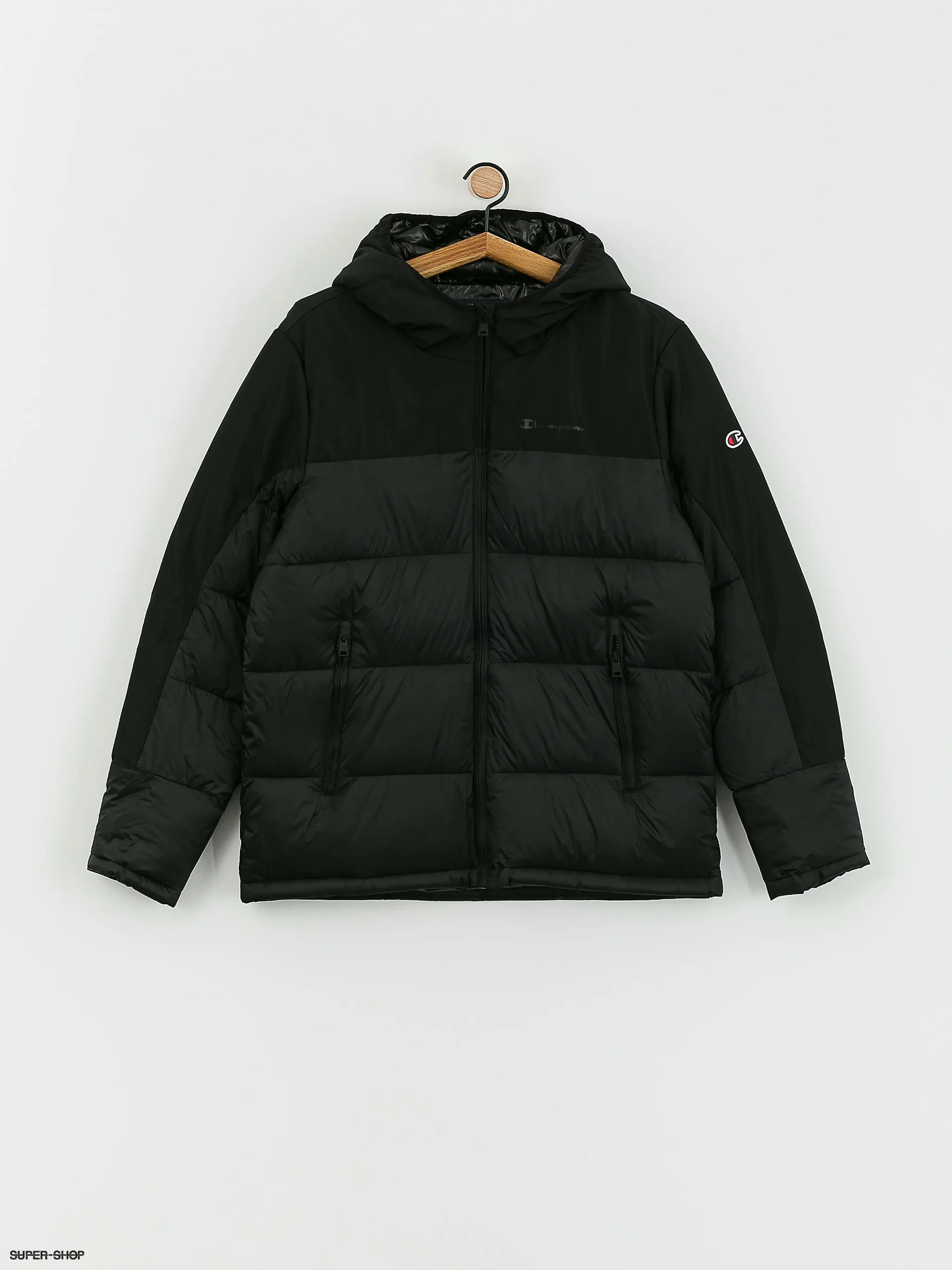 Champion Legacy Hooded Jacket 219190 Jacket (nbk/nbk)