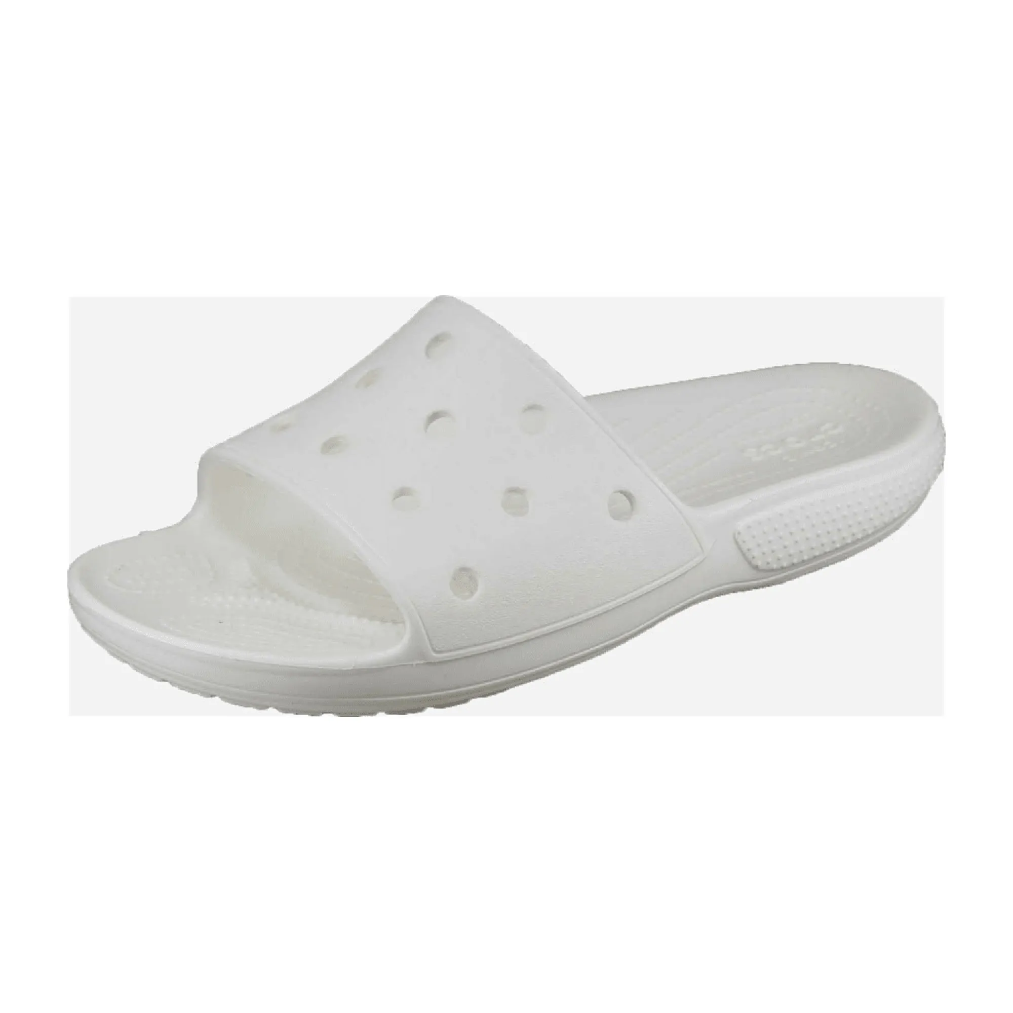 Crocs Classic Slide for Women in White - Customizable and Comfort-Driven Sandals