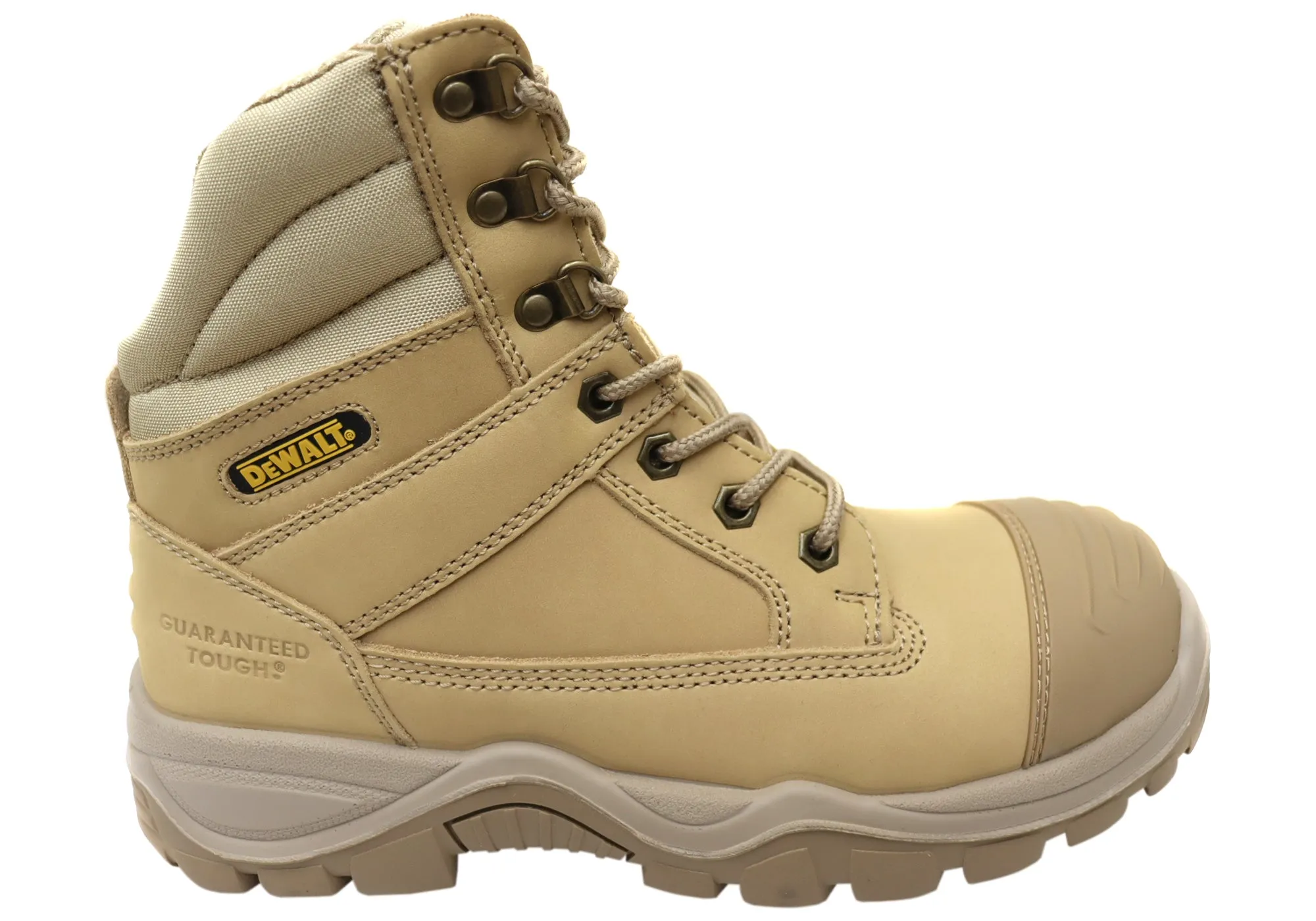 DeWALT PROComfort Toner Mens Side Zip Leather Safety Boots