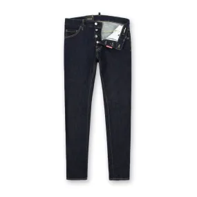 DSQUARED2 - Icon Dark Wash Jeans in Navy