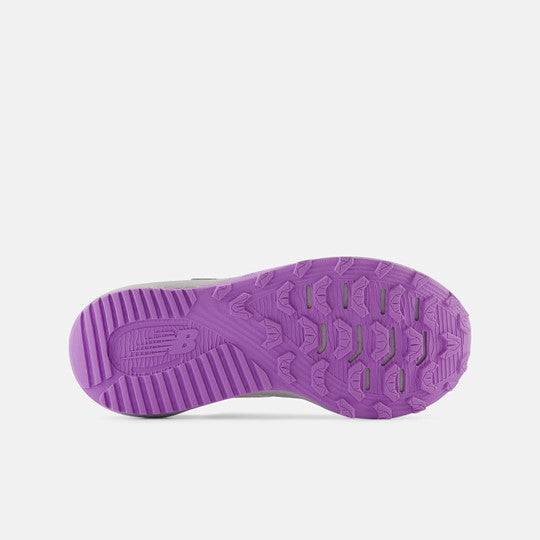 DynaSoft Nitrel A/C Trail Shoe - Grey Matter with Guava Ice and Purple Fade