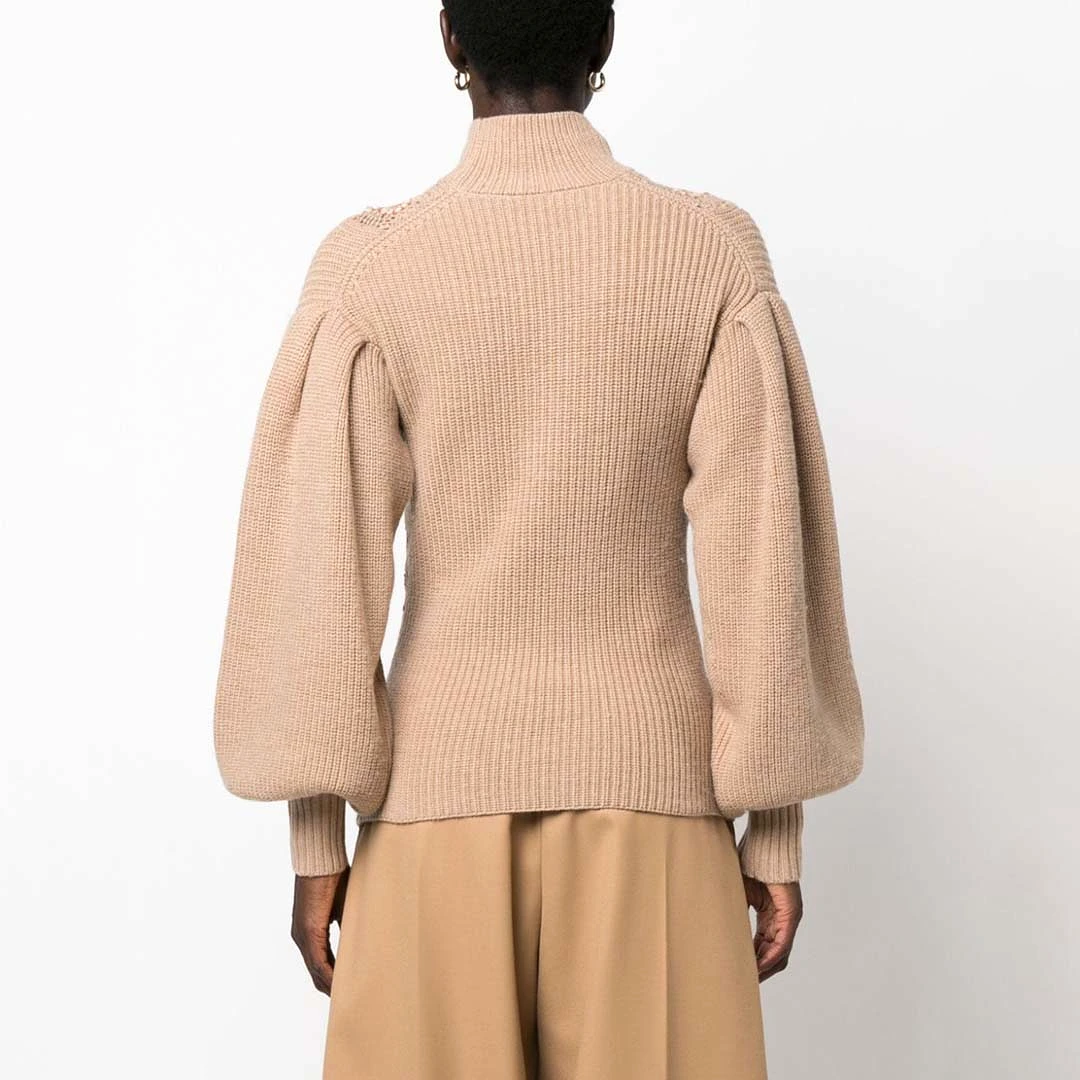 EMERSON KNIT PULLOVER FAWN