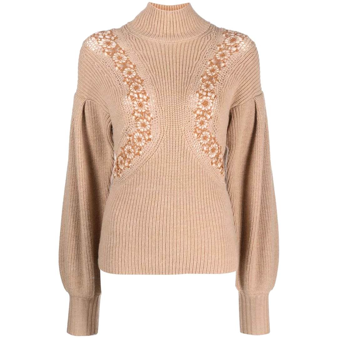 EMERSON KNIT PULLOVER FAWN