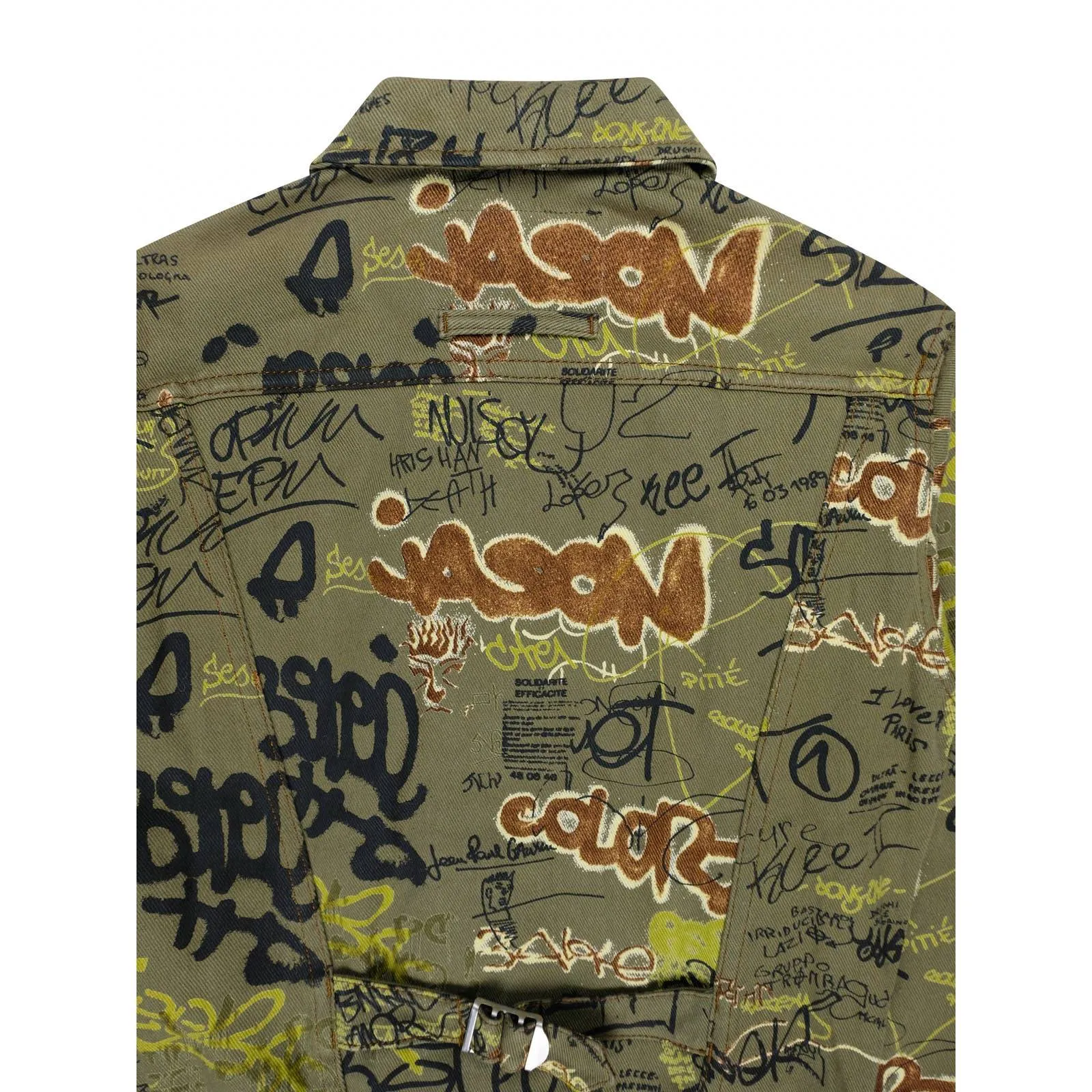 Graffiti Denim Jacket