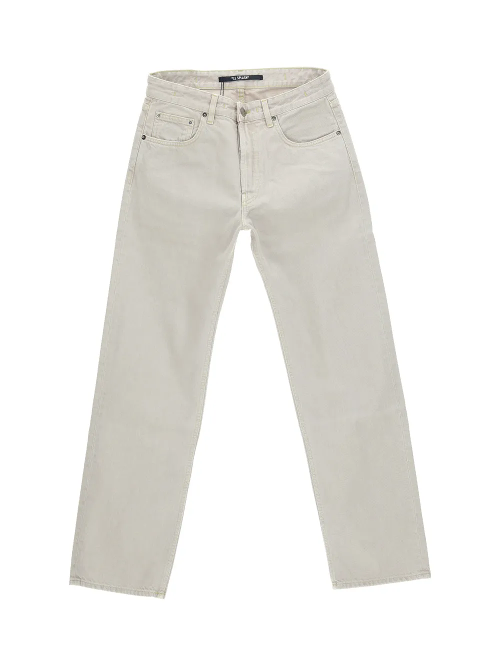 Jacquemus Logo Patch Mid-Rise Jeans