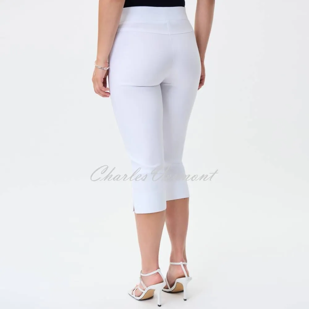 Joseph Ribkoff Cropped Trouser - Style 231124 (White)