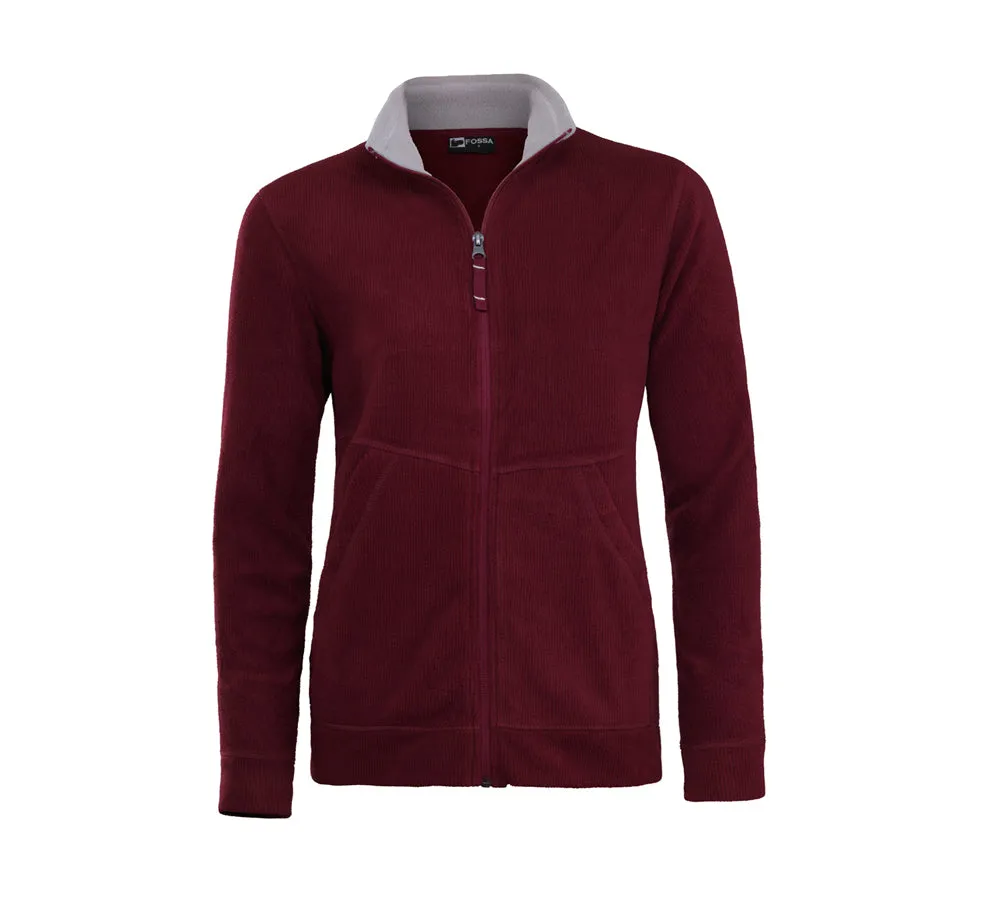 Ladies Bay Corduroy-Fleece Jacket