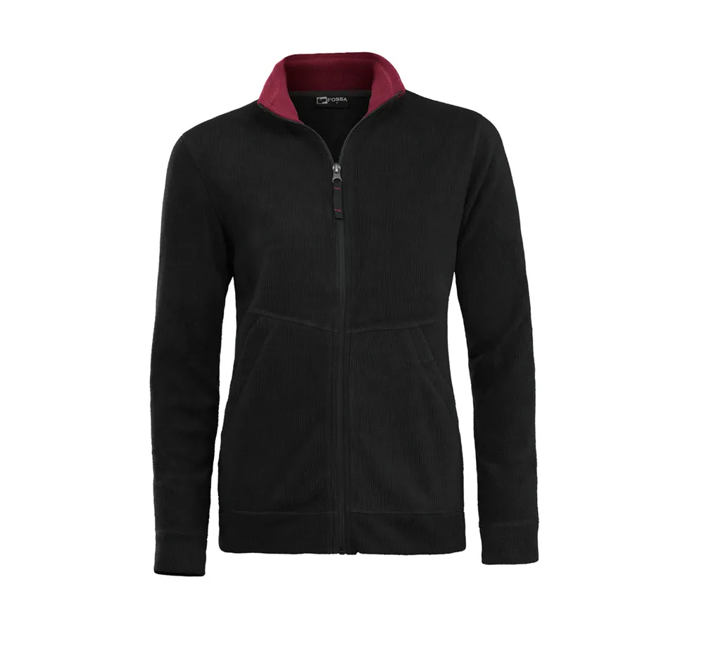 Ladies Bay Corduroy-Fleece Jacket