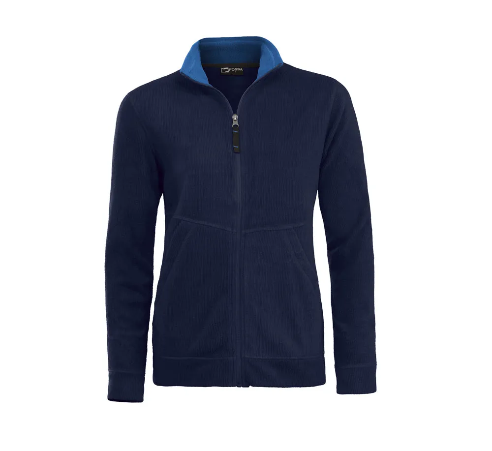 Ladies Bay Corduroy-Fleece Jacket