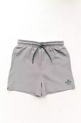 Little Paper Boat - Harrison Sport Shorts - Gray