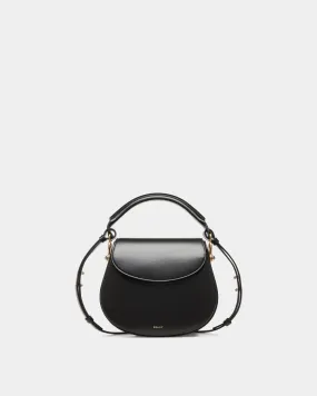 Lune Crossbody Bag In Black Leather