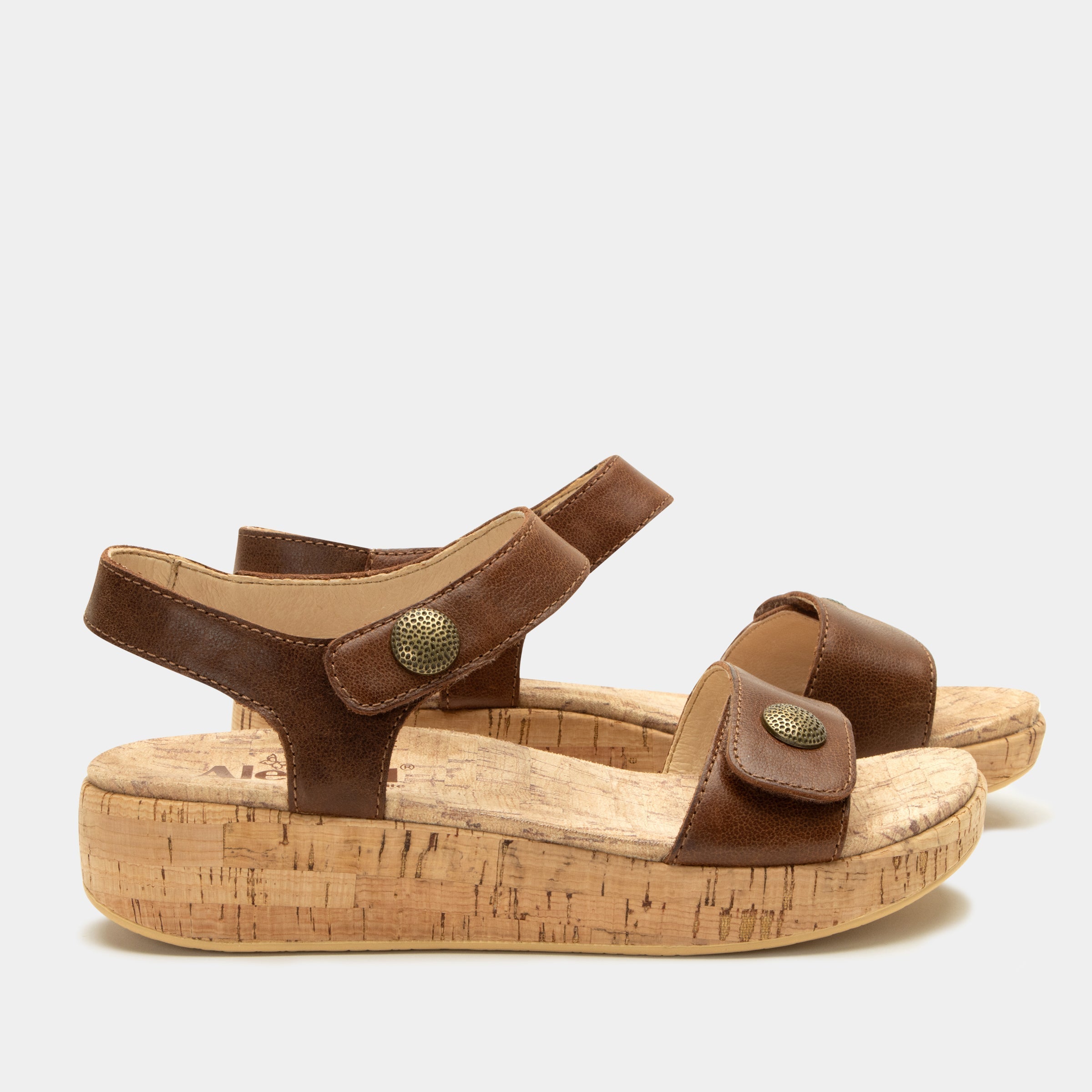 Marta Walnut Sandal