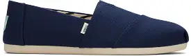 Men's Alpargata Classic - Navy Recycled Cotton Canvas