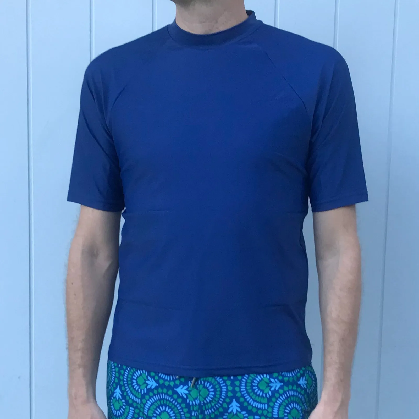 Men's Recycled Rashie: Navy