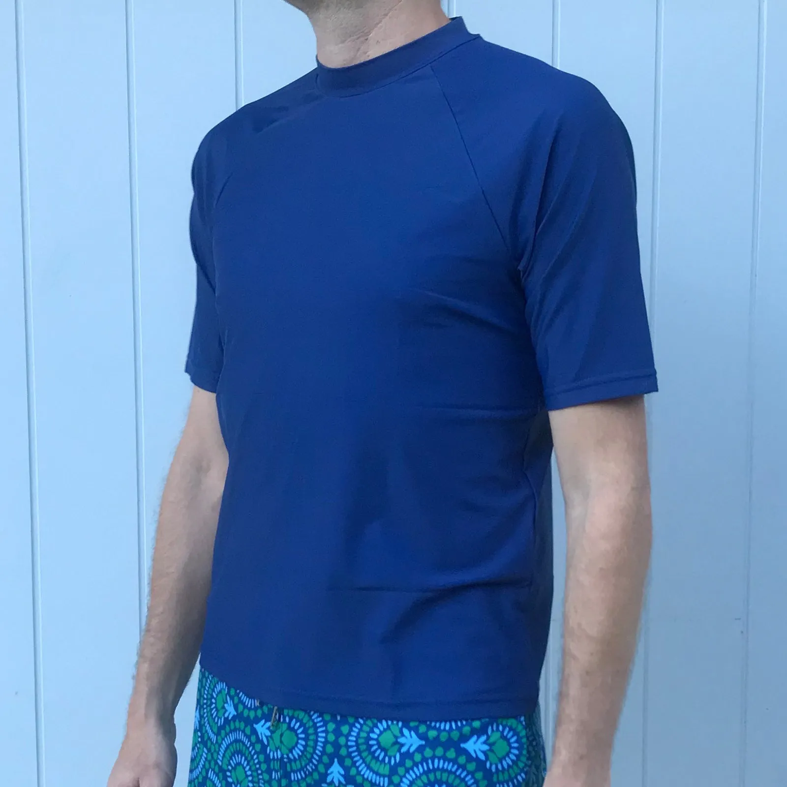 Men's Recycled Rashie: Navy