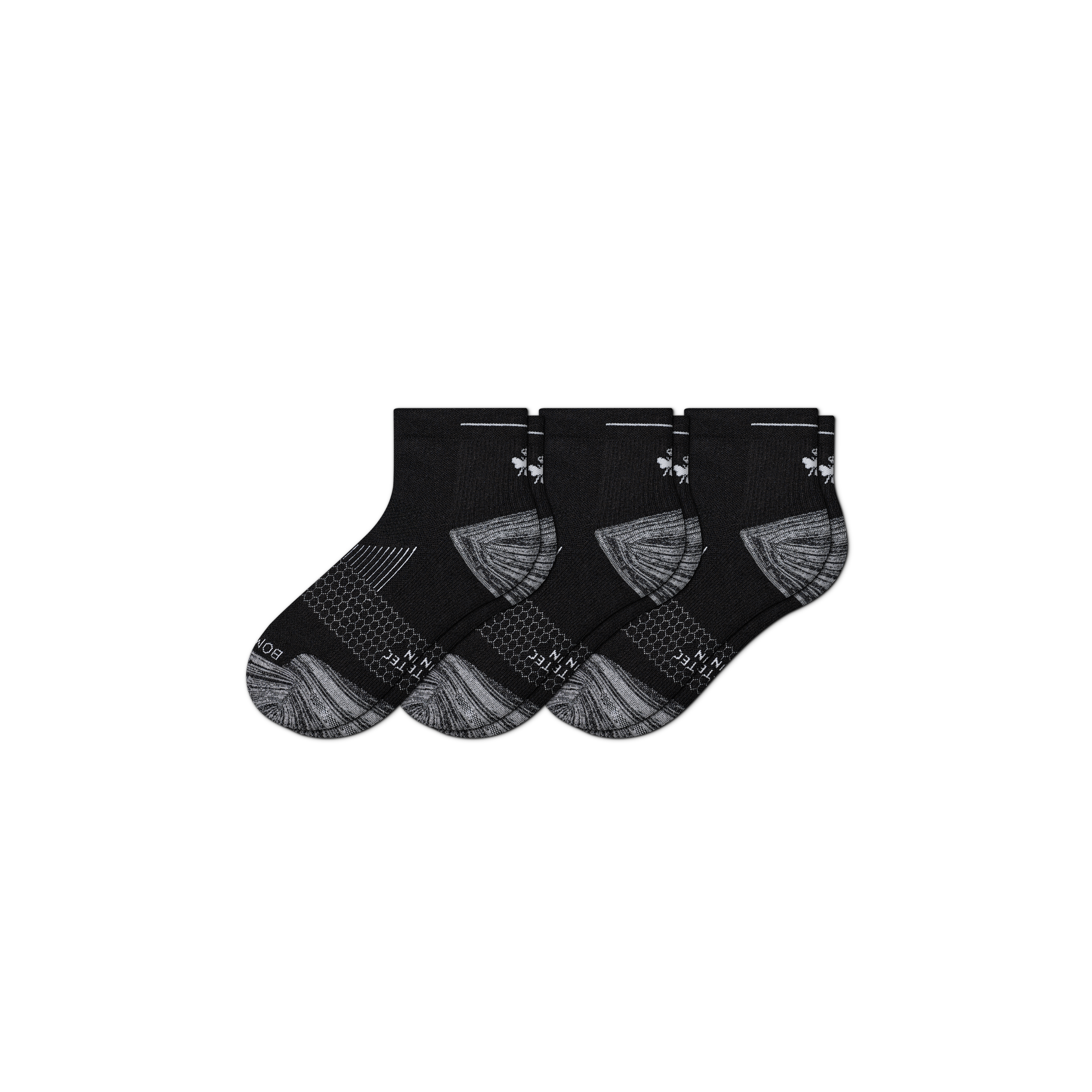 Men's Running Quarter Sock 3-Pack