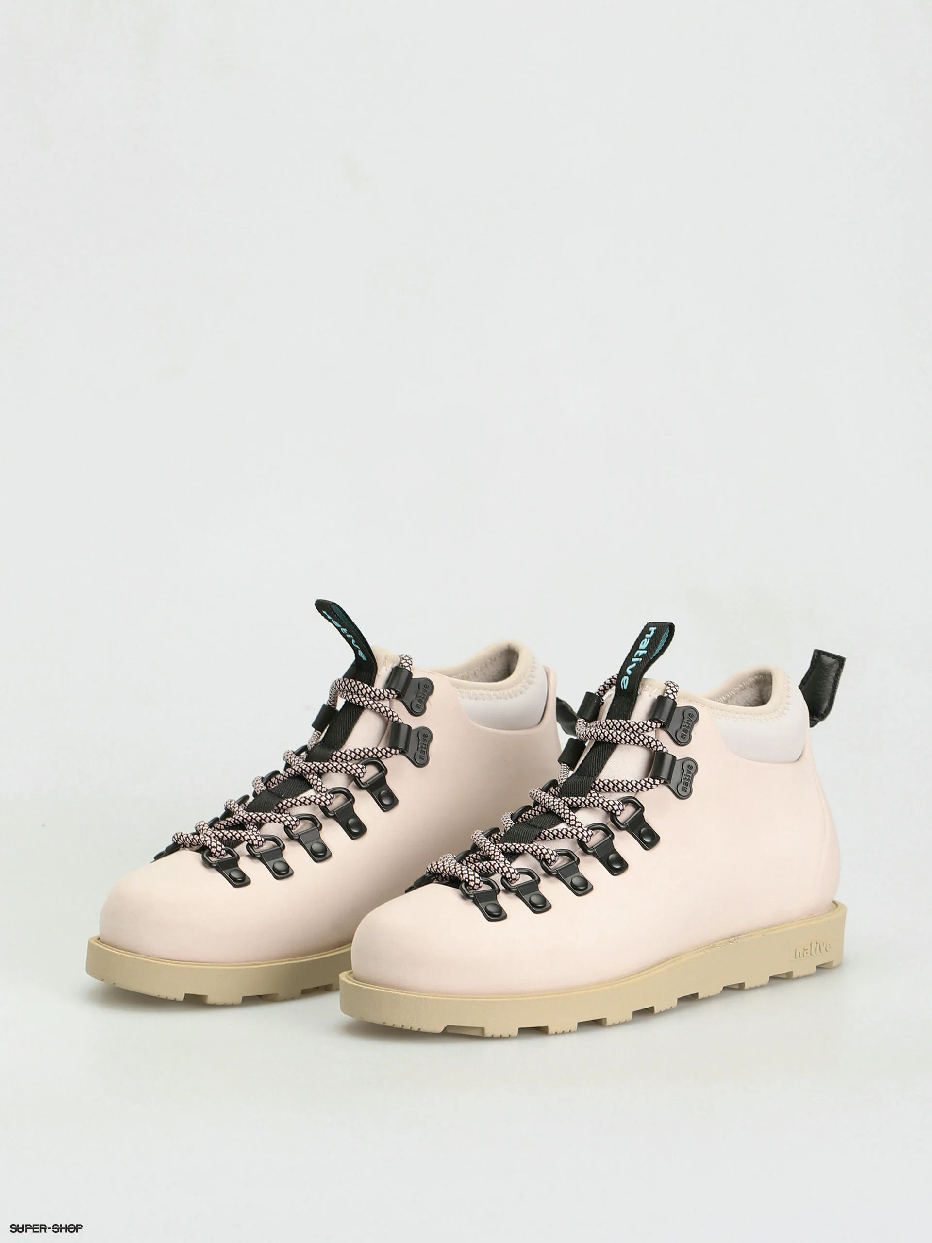 Native Fitzsimmons Citylite Winter shoes (rock salt pink/soy beige/tundra grey/dust pink laces)