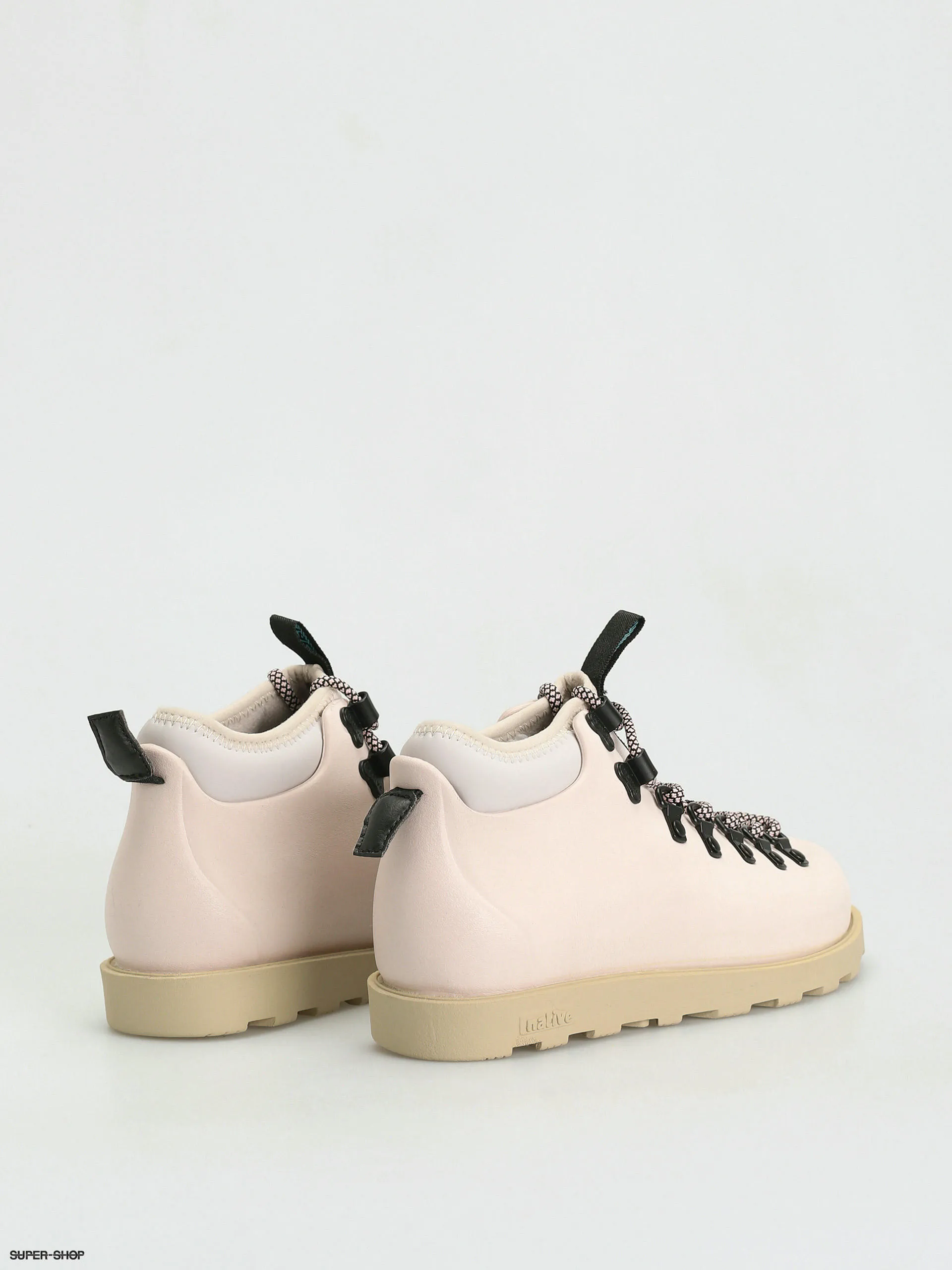 Native Fitzsimmons Citylite Winter shoes (rock salt pink/soy beige/tundra grey/dust pink laces)