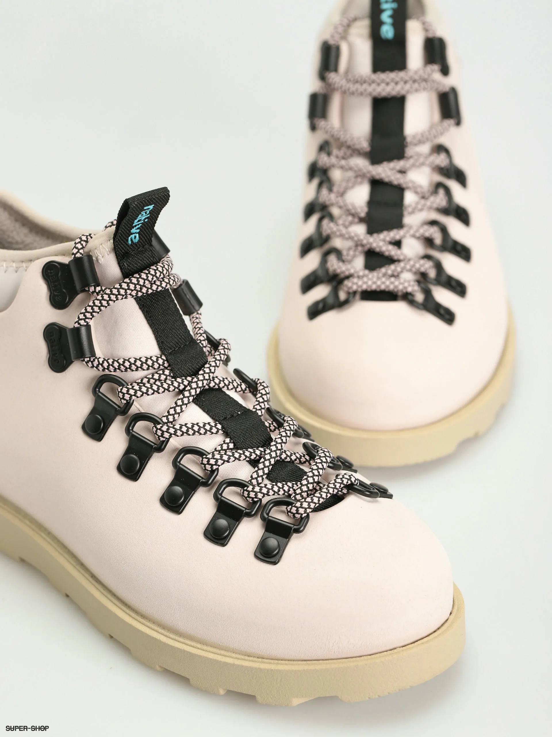 Native Fitzsimmons Citylite Winter shoes (rock salt pink/soy beige/tundra grey/dust pink laces)