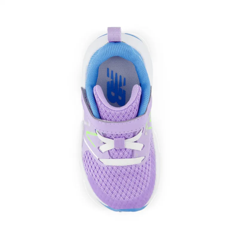 New Balance Infant & Toddler Rave Run V2 Bungee Lace with Top Strap Shoe - ITRAVHG2