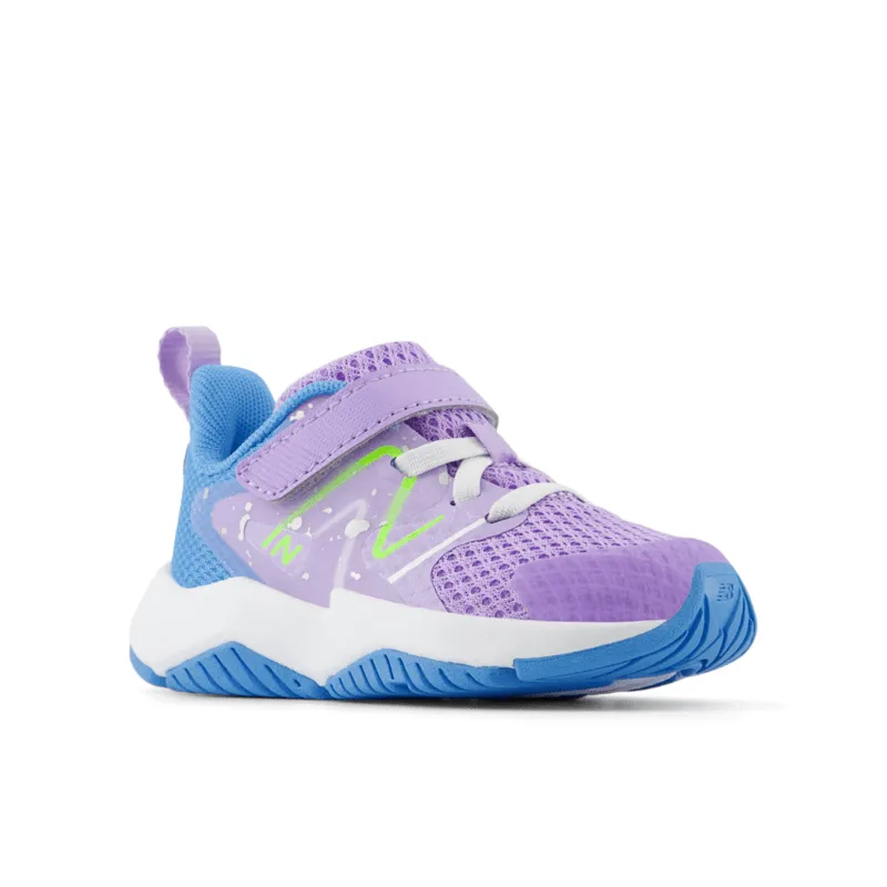 New Balance Infant & Toddler Rave Run V2 Bungee Lace with Top Strap Shoe - ITRAVHG2