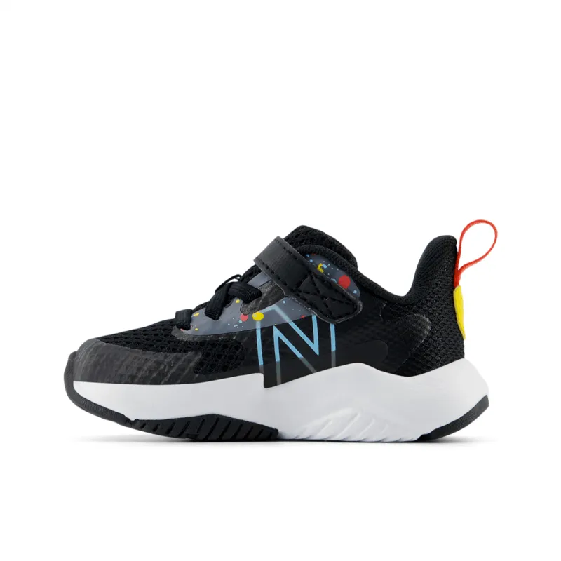 New Balance Infant Youth Boys Rave Run V2 Bungee Lace with Top Strap Shoe - ITRAVHB2 (Wide)