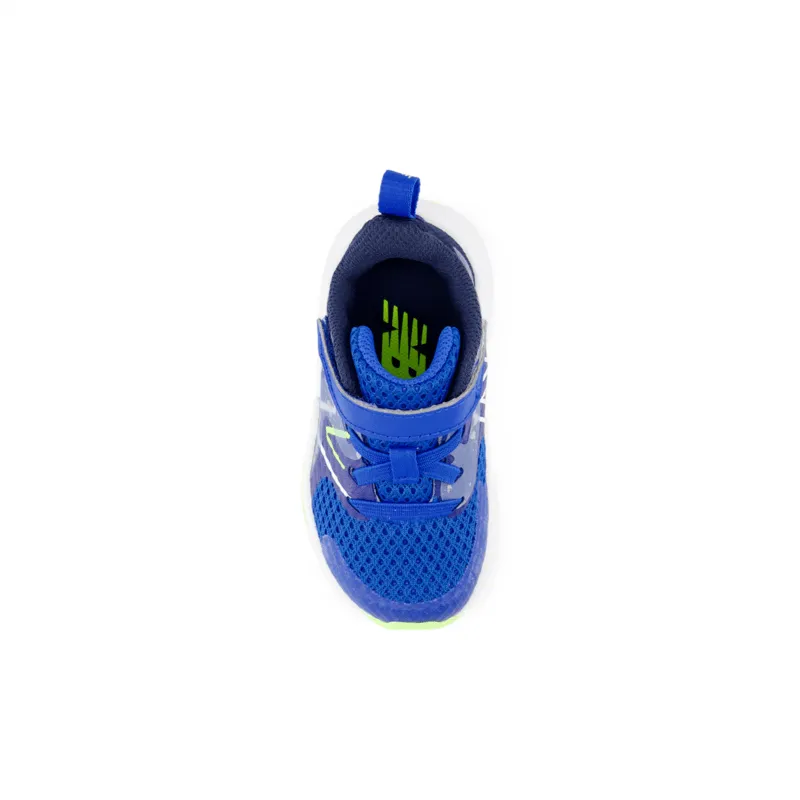 New Balance Infant Youth Boys Rave Run V2 Bungee Lace with Top Strap Shoe - ITRAVRB2 (X-Wide)