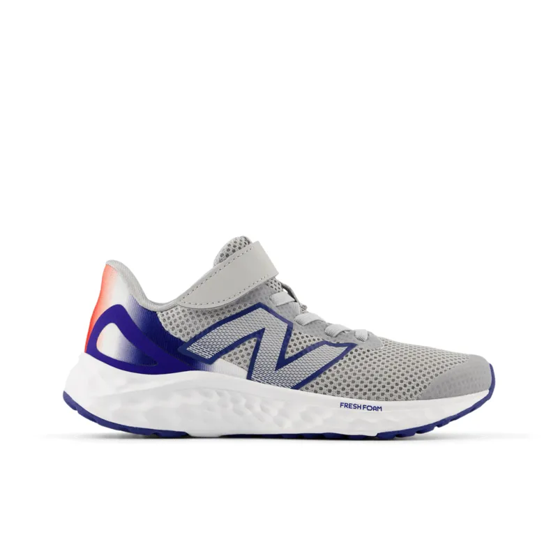 New Balance Youth Fresh Foam Arishi V4 Bungee Lace with Top Strap Shoe - PAARIBF4 (Wide)