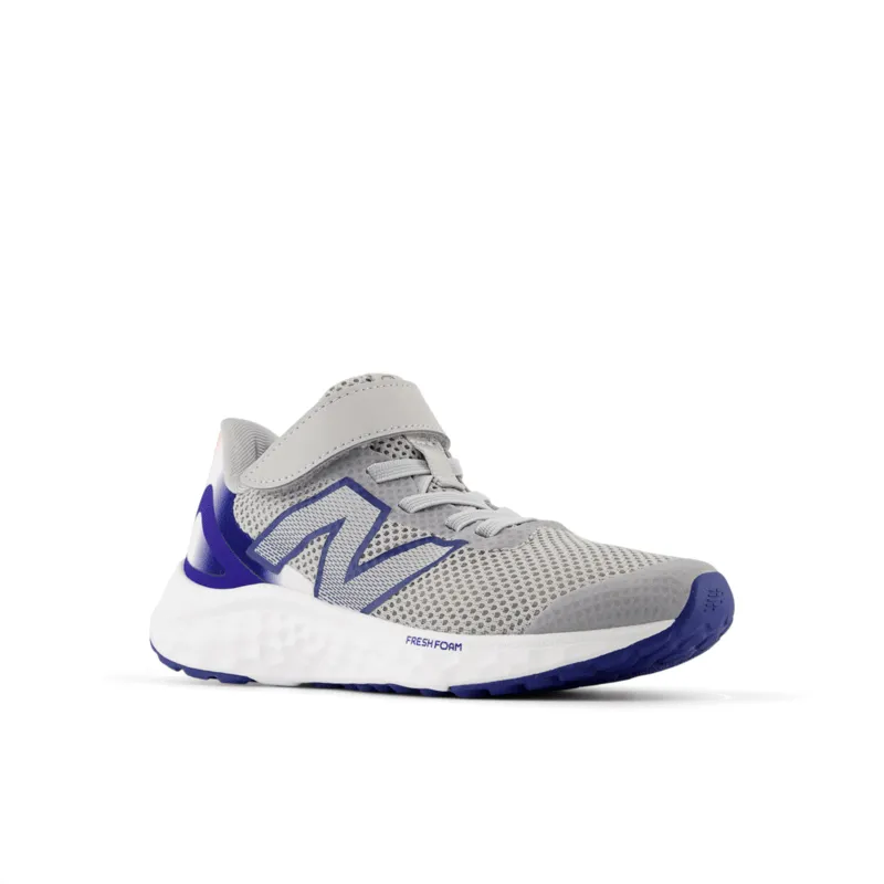 New Balance Youth Fresh Foam Arishi V4 Bungee Lace with Top Strap Shoe - PAARIBF4 (Wide)