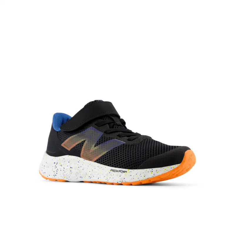 New Balance Youth Fresh Foam Arishi V4 Bungee Lace with Top Strap Shoe - PAARIBS4 (X-Wide)