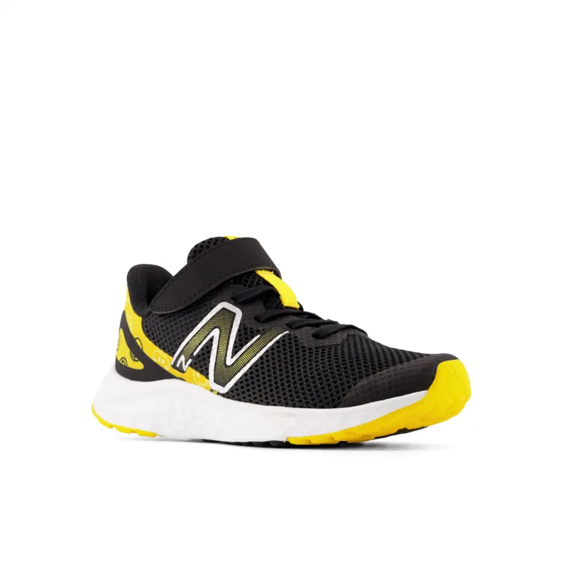 New Balance Youth Fresh Foam Arishi V4 Bungee Lace with Top Strap Shoe - PAARIBY4 (Wide)